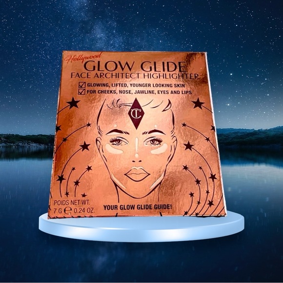 Charlotte Tilbury Glow Glide Face Architect Highlighter - Champagne Glow NIB! - Picture 1 of 4